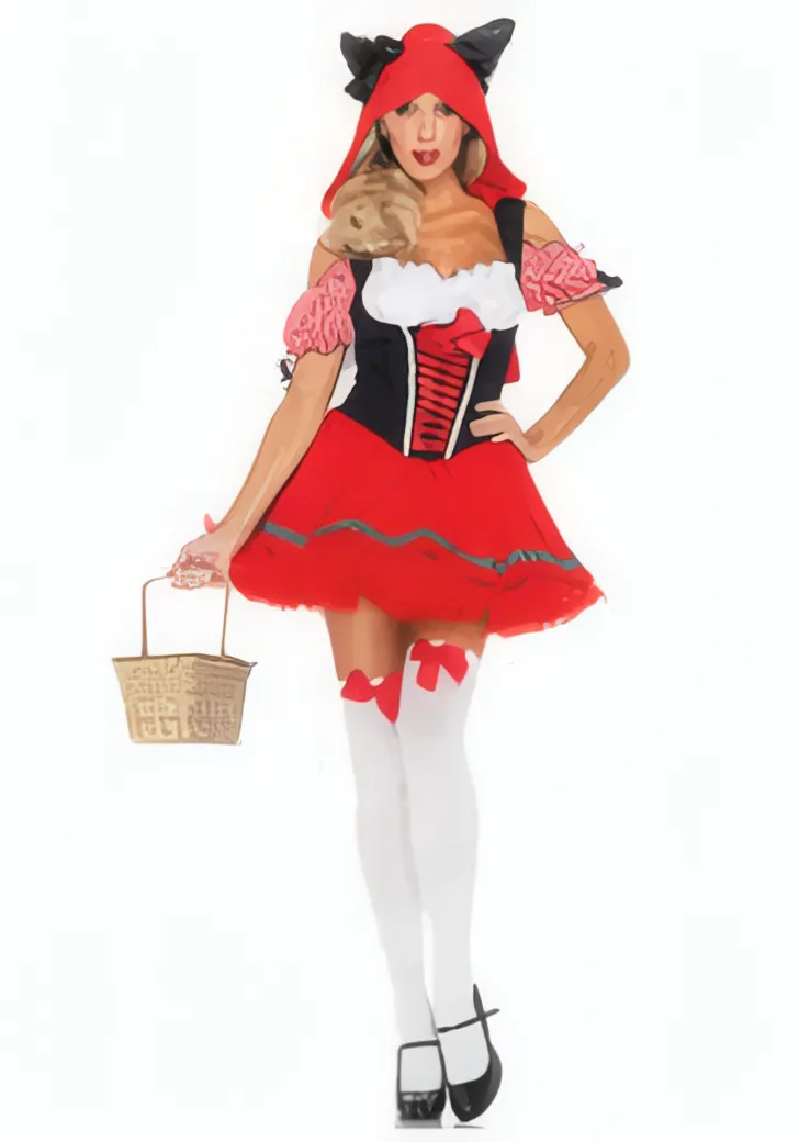 Disfraz de Caperucita Deluxe